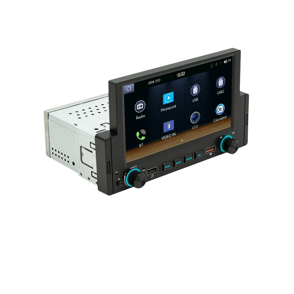 Universeel - 6,2" 1-din radio met Apple CarPlay en Android Auto – Carmediaeurope.com