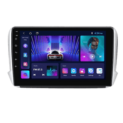 Peugeot 208/2008 12-18 - 10,1" Radio m. Apple Carplay og Android Auto – Bilmedie.dk